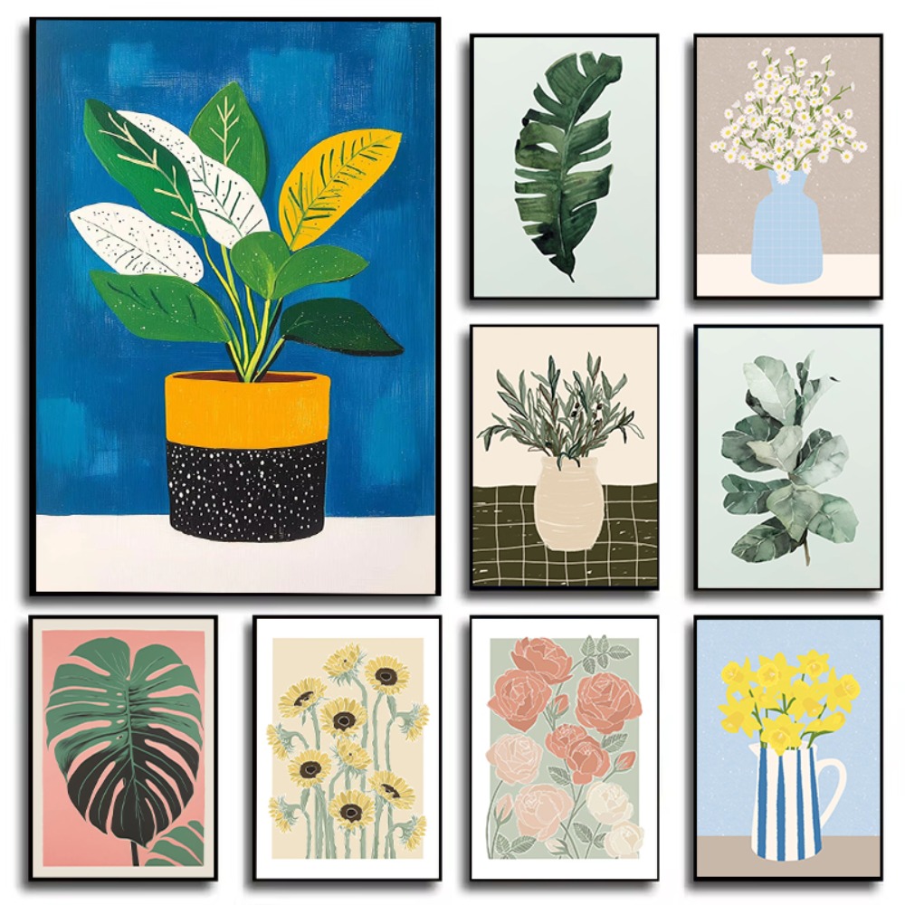 Plant Parenting - Garden Flower Vase Art Poster Flower