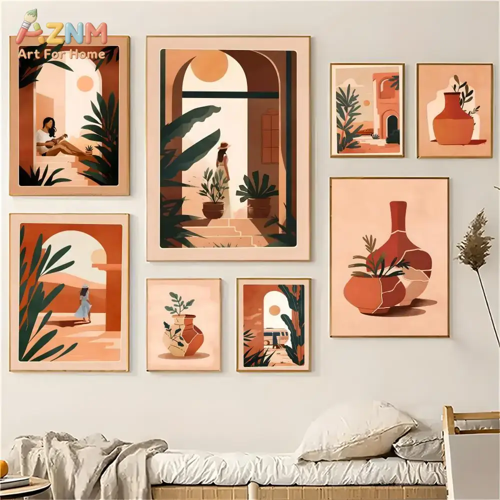AZNM Terracotta Boho Mediterra - Plant Parenting 评论和价格