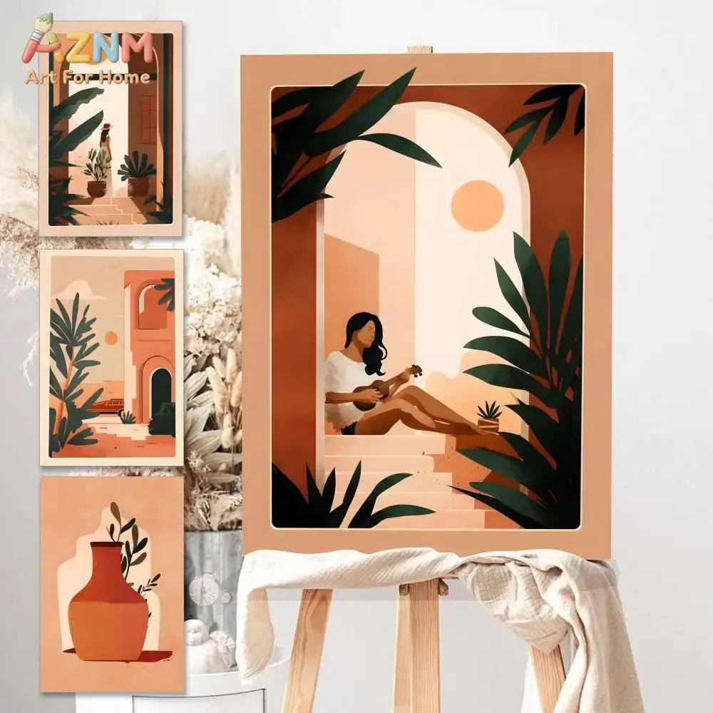 AZNM Terracotta Boho Mediterra - Plant Parenting 评论和价格