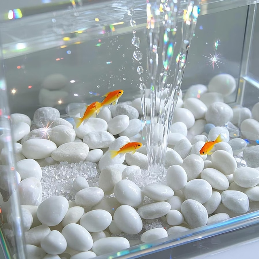 300/600g Polished White Pebble - Plant Parenting 评论和价格