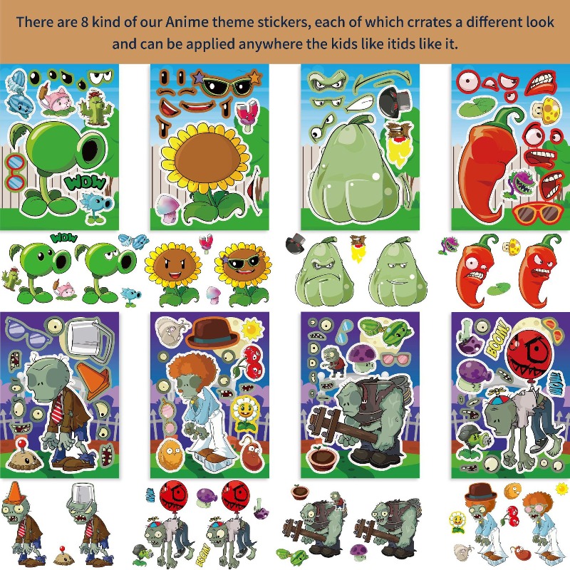Plants Vs. Zombies Cute Cartoo - Plant Parent Vs 评论和价格