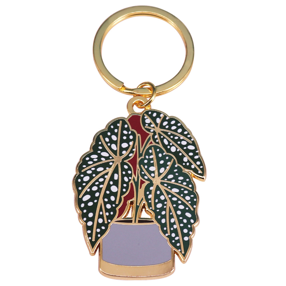 Begonia Plant KeyFob Cute Plan - Monstera Thai Constellation 评论和价格