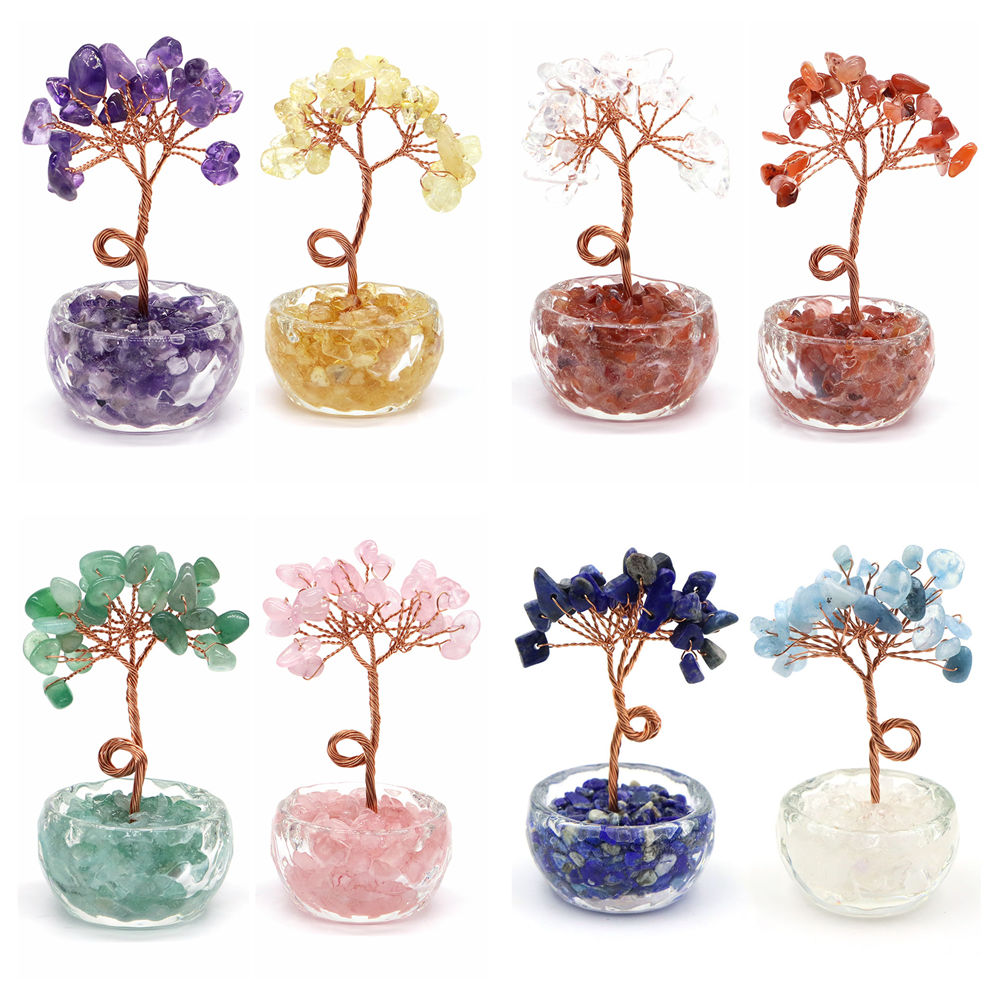 Natural Gemstone Crystal Lucky - Plant Parenting 评论和价格