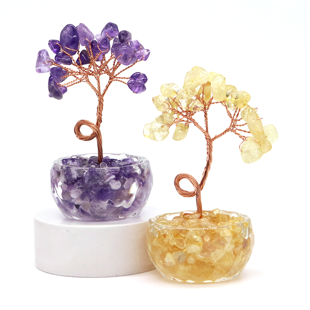 Natural Gemstone Crystal Lucky - Plant Parenting 评论和价格