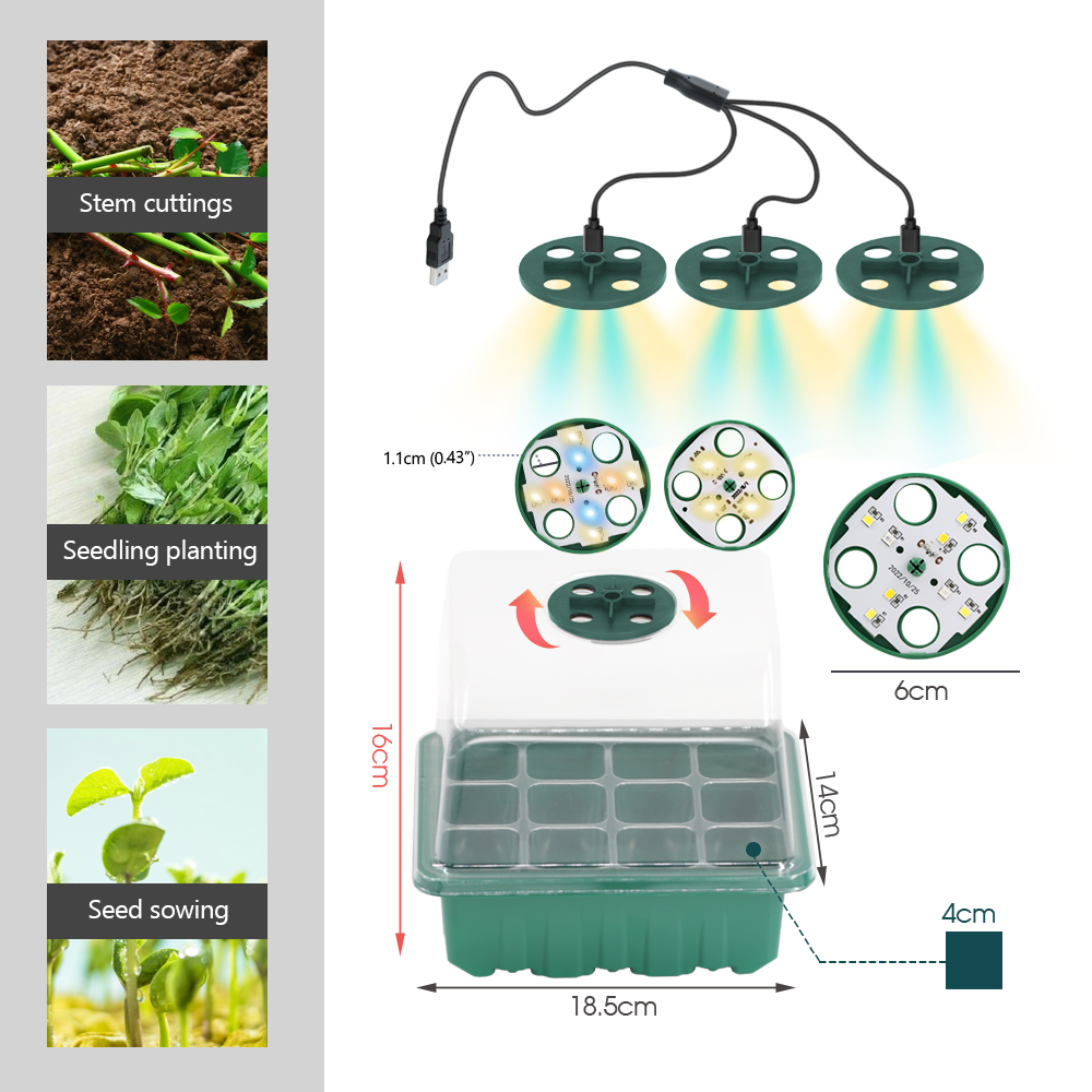 LED Nursery Pots with Grow Lig - Plant Parenting 评论和价格